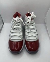 Jordan 11 High Retro Cherry Size 7Y Lot 2 Pairs 378038-116 Same Exact Shoes