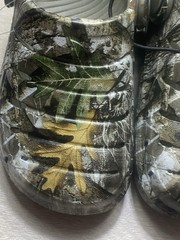 Real Tree Edge Rugged Shark Boys 6 Slip On Clogs CAMO Floatable Water Shoes NWT