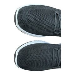 ECKO UNLTD. Black White Casual Mesh Stretch Sneakers Youth Size 11