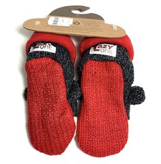 Kid Slippers Sz 4-9 Black Bear Slipper Fleece Non-Skid Cozycore Woodland NEW