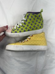Spongebob and Patrick Ground Up Brand Shoes High Top Kids Size 3