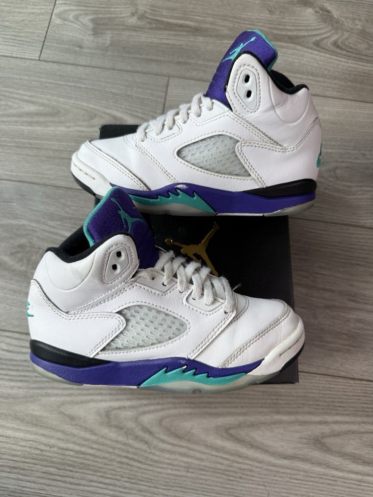 Size 13c – Jordan 5 Grape (PS)