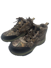Boys Girls Unisex Ozark Trail Camo Camoflage Hiking Hunting Boots , Size 5