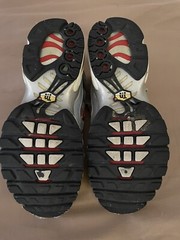 Nike Air max Plus Silver Bullets 2017 Metallic Silver Varsity Red White Black