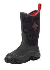 Muck Kid’s Hale Boot – Black/Linear Camo