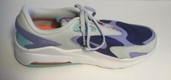 NIKE Air Max Bolt Sneaker US 6.5Y White / Blue / Purple CW1626-500