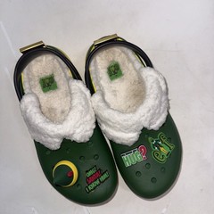 Buddy The Elf × Crocs Fleece Lined Clogs Kids Sz J 3 Christmas Character Shoes