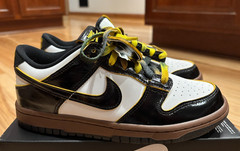 Nike Dunk Low SE GS White Bright Citron Black HQ9294 100 Size 5Y