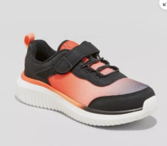 All in Motion-unisex red/black light-weight slip-on sneakers