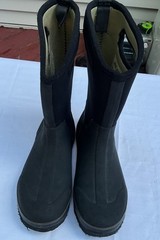 Bogs Classic High Boots Youth Size 5 Black Good Waterproof Insulated Neoprene