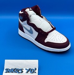 Jordan 1 Retro High OG Bordeaux (575441-611) Grade School 6.5 and 7