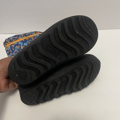 Bogs Snow Shell Digital Maze Winter Snow Boots Kids Youth Size 1 Black