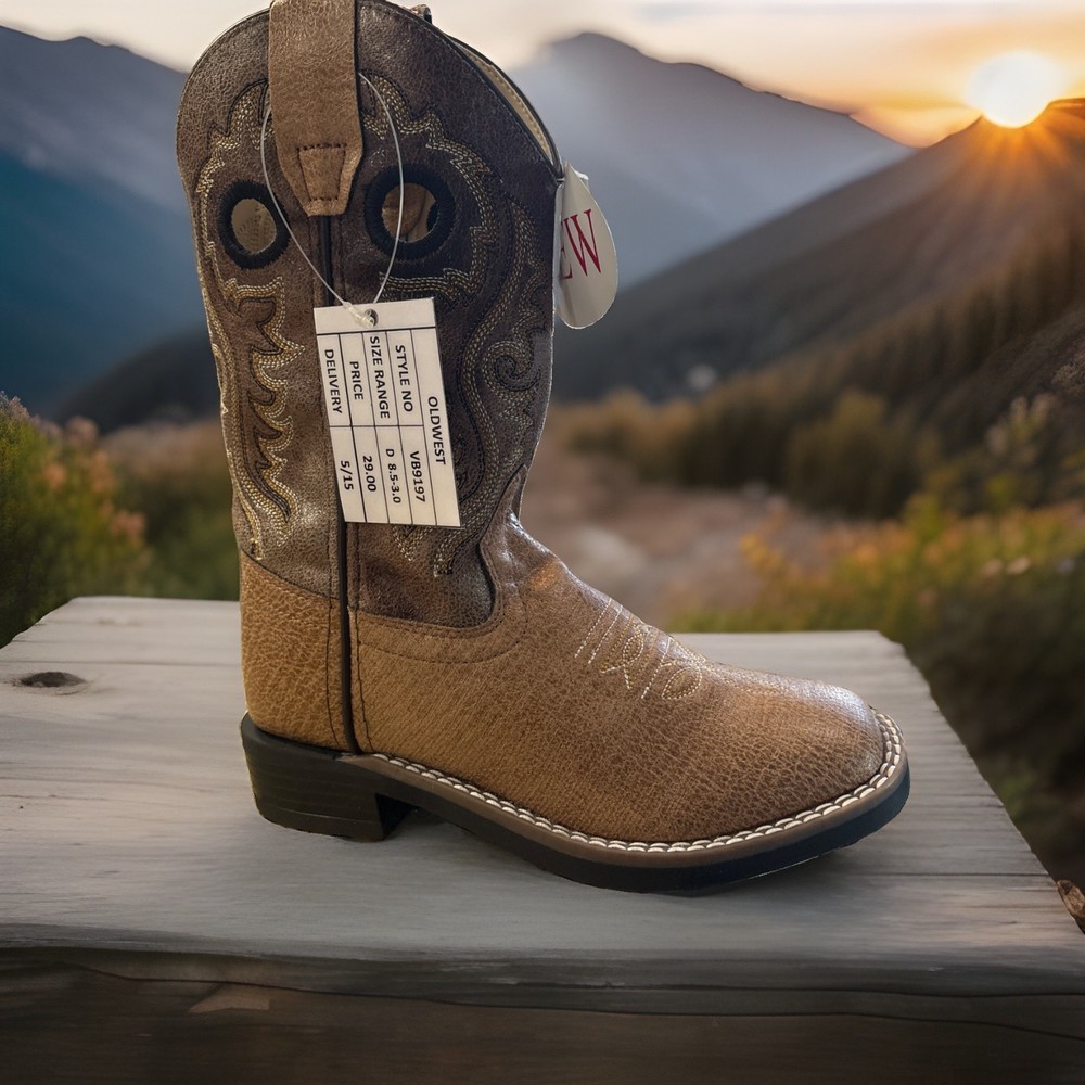 Old West Kids 13 D This Is Not A Pair, Just The Right Western Tan Boot