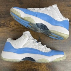 Jordan 11 Retro Low UNC Size 6 GS / 7.5W 528896-106 Blue Patent Youth Shoes Rare