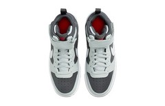 Nike Court Borough Mid 2 ‚Medium Ash Light Silver‘ Kids CD7782-200 New Authentic