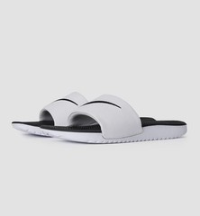 Nike Kawa Slides Kids’ Black/White (Size 7Y) New with Box