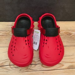 Crocs Echo Clog Red & Black Select-a-Size