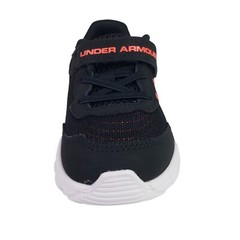 Under Armour Assert 9 Alternate Closure Running Shoe, Black/Red Size 8 /Cm 15