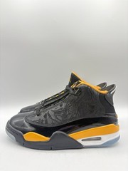 Nike Youth Air Jordan Dub Zero Taxi Size 4.5 Black Yellow Kids |DV1360-017|