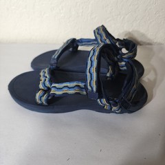 Teva Hurricane XLT2 Navy Blue Geometric Strappy Hiking Sandals 1019390Y Kids 6