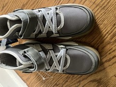 Oshkosh B’gosh Bgosh Tao-B US 3M Unisex Kids Gray Sneakers Lace Up Mid Calf- NEW