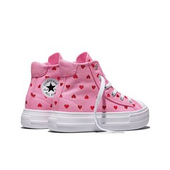 Converse Kids‘ Platform High Top Sneakers – Pink 4