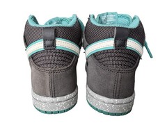 Nike Dunk Mid Youth Sneakers Anthracite / Turquoise Size 11C High Top Streetwear
