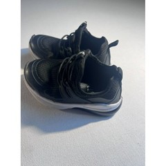 Nautica kids‘ sneakers black mesh upper synthetic overlays Size 8 toddler