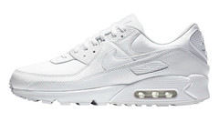 Nike Air Max 90 (GS) Unisex Grade-School Shoes Size 4.5Y – Leather Sneakers