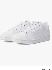 🌻NEW w/tag adidas Stan Smith White Sparkle (GS) Sneakers YOUTH Size 6.5