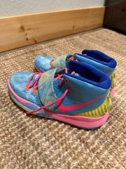 Nike Kyrie 6 Pool (PS) Blue Hyper Pink Rose Shoe CZ4686-409 Youth Size 6.5 Y