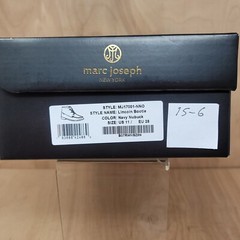 Marc Joseph New York Kids Ankle Boots Size 11 Lincoln Navy Casual Nubuck