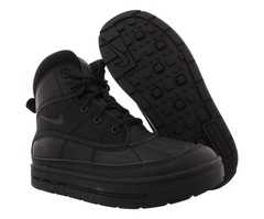 Nike Woodside 2 High PS Boys Shoes Size 11, Color: Black/Black/Black
