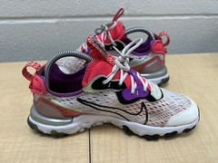 Nike React Vision Running Shoes Bolt Laser Crimson CD6888-102 White Pink Sz 5Y