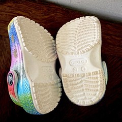 Crocs Classic Solarized Multicolor Toddler Clog Size C4 Tie Dye