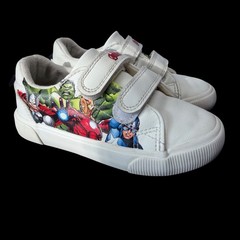 Marvel Avengers Toddler Sz 9 Hook Loop Sneakers