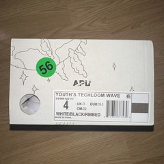 APL TechLoom Wave White/Black/Ribbed Youth Size 4