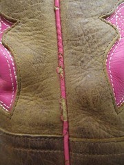 ANDERSON BEAN BOOTS Brown Square Toe Boots Youth Kids size 10 Style 7011