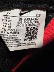 Nike Air Max Intrlk Lite Black Sneakers Shoes Size 7Y DH9393-002
