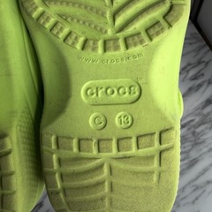 Crocs Monsters, Inc. Mike Classic Clogs Kids C13 Green Shoes Disney Slip On