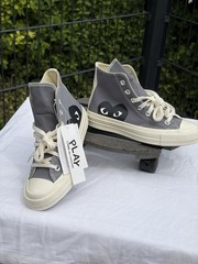 Converse Chuck Taylor All Star x Comme des Garçons PLAY High Top EU 35 Grey