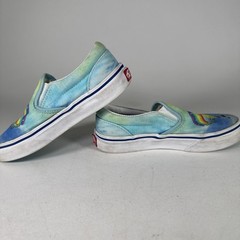 Vans x SpongeBob Imagination Classic Slip-On Kids Size 13.5 Shoes w/ Box