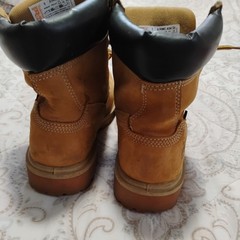Unisex Timberland Leather Construction Boots Cornbread Youth Size 5M