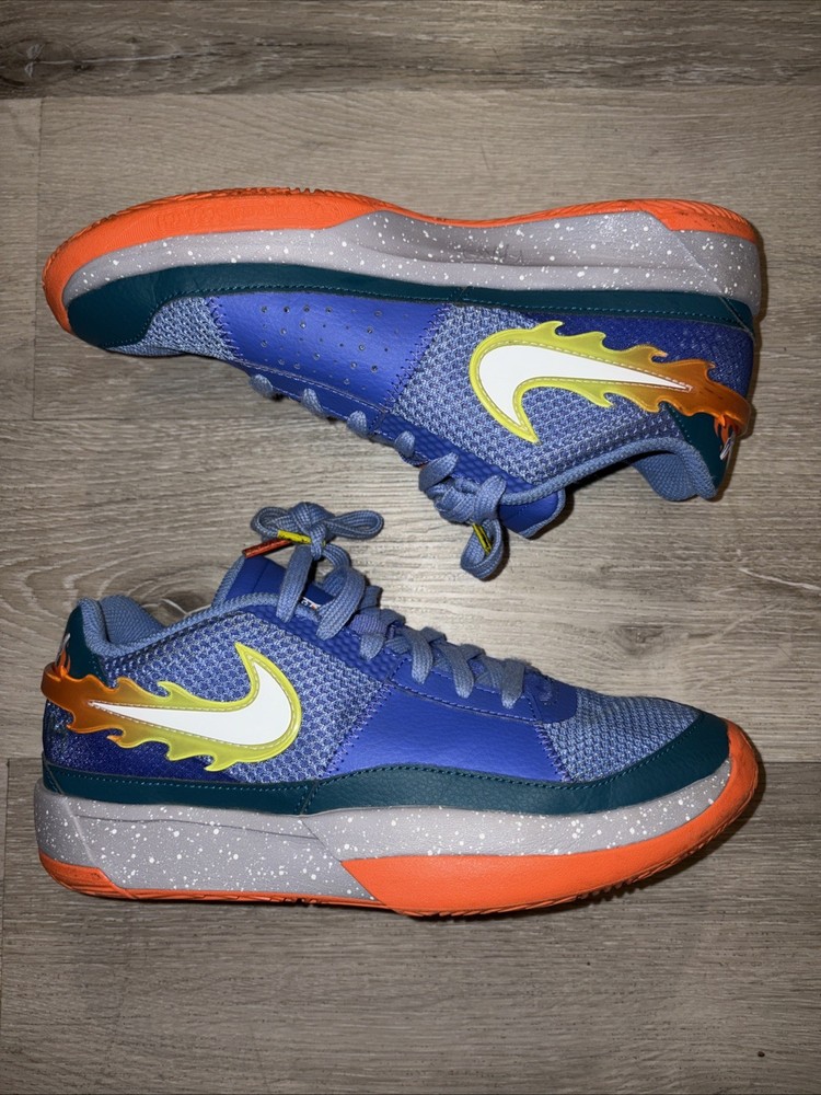 Nike Ja Morant 1 SE Backyard BBQ Basketball Sneaker FN4398-400 GS 6.5Y No Insole