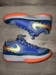 Nike Ja Morant 1 SE Backyard BBQ Basketball Sneaker FN4398-400 GS 6.5Y No Insole