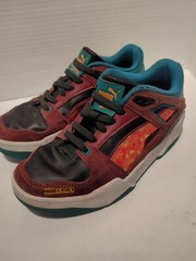 Puma Minecraft X Slipstream Youth Boys 4 Brown Sneakers Slip-on Shoes 38612801
