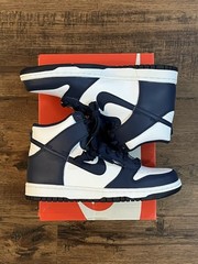 Nike Dunk High GS ‘White Navy’ (size 6y/wmns 7.5)