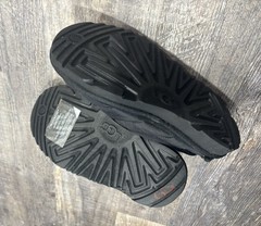 UGG Tasman Slippers Kids Size 1 Black