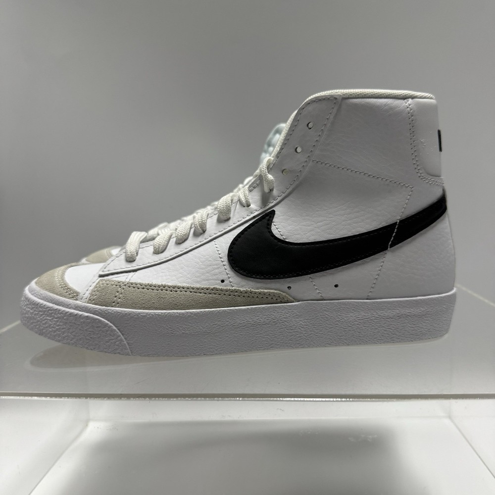 Brand New Nike Blazer Mid ’77 GS White Black DA4086-100 Size 6Y / 7.5 Women’s