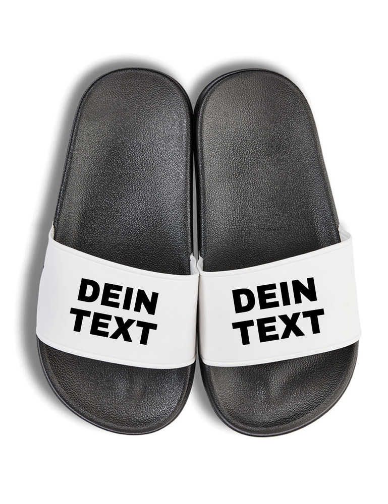 Kids Flip Flops Print Wish Text Personalised Gift Boys Girls